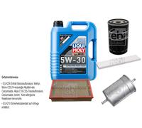 FEBI Controllo set LIQUIDO 5L MOLY 5W-30 Longtime High-Tech per Ford Galaxy