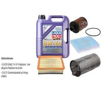 FEBI Controllo set LIQUIDO 5L MOLY 5W-40 Bassa visciosità High-Tech per Fiat