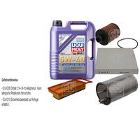 FEBI Controllo set LIQUIDO 5L MOLY 5W-40 Bassa visciosità High-Tech per Fiat