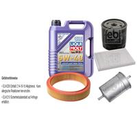 FEBI Controllo set LIQUIDO 5L MOLY 5W-40 Bassa visciosità High-Tech per VW Golf