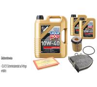 FEBI Controllo set LIQUORE 7L MOLY 10W-40 Bassa visciosità per Mercedes classe-C