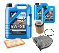 FEBI Controllo set LIQUORE 7L MOLY 5W-30 Longtime High-Tech per Mercedes C