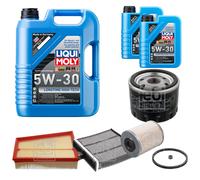 FEBI Controllo set LIQUORE 7L MOLY 5W-30 Longtime High-Tech per Renault Scénic