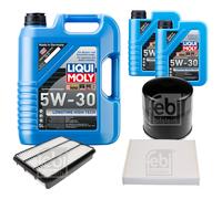 FEBI Controllo set LIQUORE 7L MOLY 5W-30 Longtime High-Tech per Toyota Land