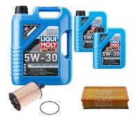 FEBI Controllo set LIQUORE 7L MOLY 5W-30 Longtime High-Tech per VW Transporter