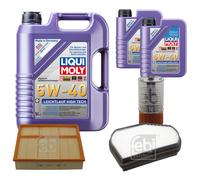 FEBI Controllo set LIQUORE 7L MOLY 5W-40 Bassa visciosità High-Tech per Mercedes