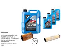 FEBI Controllo set LIQUORE 8L MOLY 5W-30 Longtime High-Tech per Mercedes E