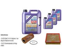 FEBI Controllo set LIQUORE 8L MOLY 5W-40 Bassa visciosità High-Tech per Mercedes