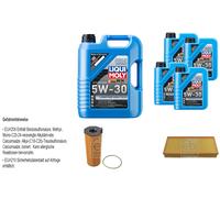 FEBI Controllo set LIQUORE 9L MOLY 5W-30 Longtime High-Tech per VW Touareg