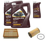 FEBI Controllo set MANNOL 11L Lunga durata 504/507 5W-30 per Mercedes-Benz