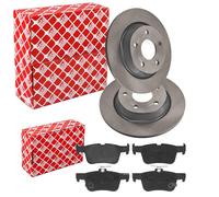 Febi Dischi Freno 271mm + Pastiglie Posteriore Adatto A per Ford Focus 4 IV Hm