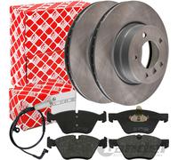 Febi Dischi Freno Ø310mm + Pastiglie + Wk Frontale Adatto A per BMW 5 E60 E61