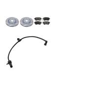 Febi Dischi Freno 330mm + Pastiglie Posteriore Adatto A per VW Touareg 3