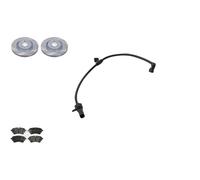 Febi Dischi Freno 330mm + Pastiglie Posteriore Adatto per Audi Q7 4M Da Anno