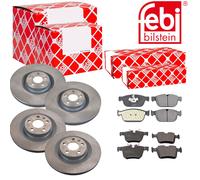 Febi Dischi Freno Anteriori Ventilati+Posteriore+Pastiglie per . Volvo XC90 II