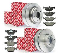 Febi Dischi Freno Pastiglie Anteriore per BMW 5 5er E39 520 523 525 D
