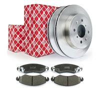 Febi Dischi Freno Pastiglie Anteriori 253mm per Suzuki Evento II R Opel Agila A
