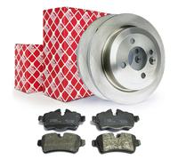 Febi Dischi Freno Pieno 259mm + Pastiglie Posteriori per Mini R55 R56 R57 R58