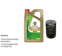 Febi Filtro 5L castrol edge Titanio FST 5W-30 Ll per VW Golf IV Cabriolet 1.9