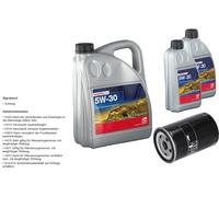 Febi Filtro 7L Longlife Plus 5W-30 per VW Golf VI 5K1 1.6 Audi A4 8E2 B6 2.0