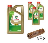 Febi Filtro 8L castrol edge Titanio FST 5W-30 Ll per Mercedes-Benz
