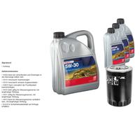 Febi Filtro 8L Longlife Plus 5W-30 per Mitsubishi Pajero IV V80 V90 3.2 di-D