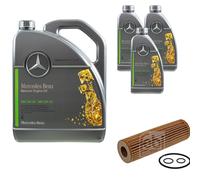 Febi Filtro 8L MB 229.52 Genuine Motore 5W-30 per Mercedes-Benz W204
