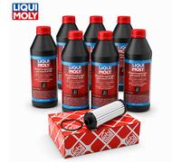 Febi Filtro Idraulico Incl. Liqui Moly 7L Cambio per 6-Gang Powershift Ford