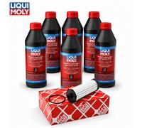FEBI Filtro Idraulico Insieme LIQUI MOLY 6L Olio Cambio Ford Powershift 6