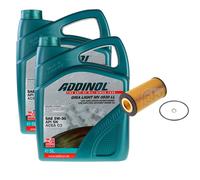 FEBI Filtro Olio 10L ADDINOL GIGA LIGHT MV 0530 LL Per Audi A8 4E2 4E8 4.2