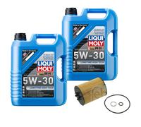 Febi Filtro Olio 10L Liqui Moly 5W-30 da Molto Tempo High-Tech per BMW 7er E65