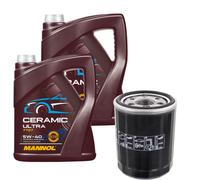 FEBI Filtro Olio 10L MANNOL Ceramic 5W-40 Per Mitsubishi Mirage/Space Star