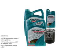 FEBI Filtro Olio 11L ADDINOL GIGA LIGHT MV 0530 LL Per Toyota Yaris SCP9_ NSP9_