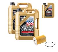 Febi Filtro Olio 11L Liqui Moly 10W-40 Bassa Visciosità per Nissan Patrol Gr V
