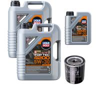 FEBI Filtro Olio 11L Liqui Moly Top Tec 4200 5W-30 Per Citroën Berlingo/Berlingo