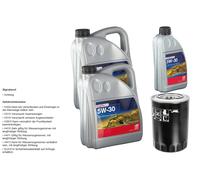 FEBI Filtro Olio 11L Longlife Plus 5W-30 Per Mitsubishi Pajero IV V80 V90 3.2