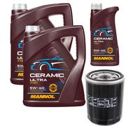 FEBI Filtro Olio 11L MANNOL Ceramic 5W-40 Per Mitsubishi Mirage/Space Star