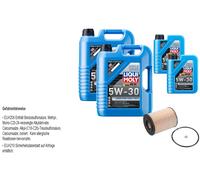FEBI Filtro Olio 12L LIQUI MOLY 5W-30 Longtime High Tech Per Mercedes M-Klasse