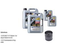 Febi Filtro Olio 12L Liqui Moly Special Tec F 5W-30 per Ford Transit Custom Box