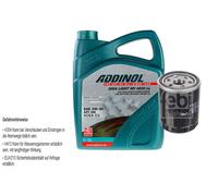 FEBI Filtro Olio 5L ADDINOL GIGA LIGHT MV 0530 LL Per Suzuki Jimny Fuoristrada