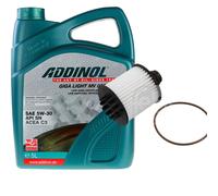 Febi Filtro Olio 5L Addinol Giga Luce Mv 0530 Ll per Opel Combo Scatola / 1.3
