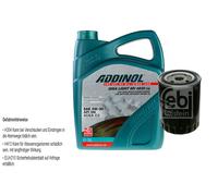 Febi Filtro Olio 5L Addinol Giga Luce Mv 0530 Ll per VW Transporter IV Box 1.9