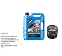 FEBI Filtro Olio 5L LIQUI MOLY 5W-30 Longtime High Tech Per Dacia Sandero LS 1.2