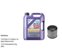 FEBI Filtro Olio 5L LIQUI MOLY 5W-40 Leichtlauf High Tech Per Hyundai Tucson TLE