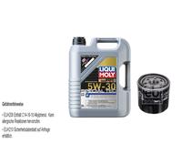 FEBI Filtro Olio 5L LIQUI MOLY SPECIAL TEC F 5W-30 Per Dacia Sandero LS 1.2 16V