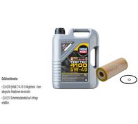 FEBI Filtro Olio 5L LIQUI MOLY Top Tec 4100 5W-40 Per VW Golf IV Variant 1J5 1.9