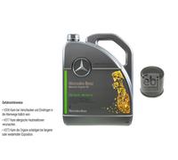 FEBI Filtro Olio 5L MB 229.52 Genuine Engine 5W-30 Per Chevrolet Matiz M200 M250