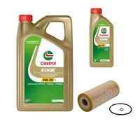 Febi Filtro Olio 6L castrol edge Titanio FST 5W-30 Ll per VW Golf IV Variant 1J5