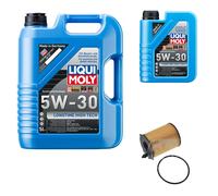 Febi Filtro Olio 6L Liqui Moly 5W-30 da Molto Tempo High-Tech per Ford Focus III