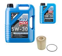 FEBI Filtro Olio 6L LIQUI MOLY 5W-30 Longtime High Tech Per Land Rover Discovery